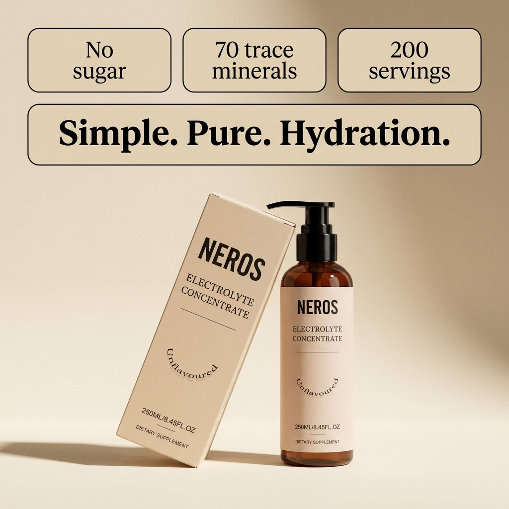 The World's Cleanest Electrolyte Concentrate (Kill Cramps, Headaches, Fatigue & Dull Skin in 14 Days)