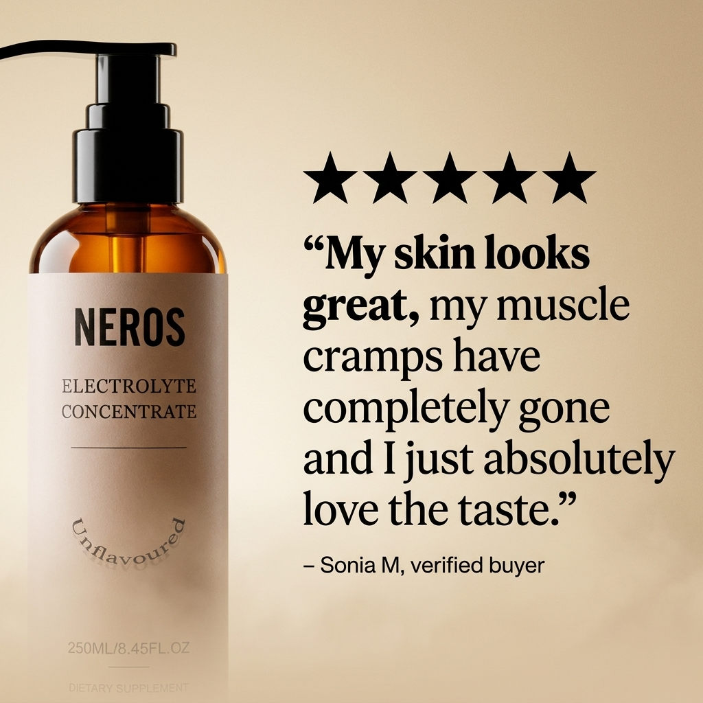 The World's Cleanest Electrolyte Concentrate (Kill Cramps, Headaches, Fatigue & Dull Skin in 14 Days)